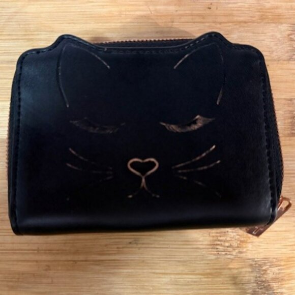 Ted Baker London Kittii Cat Zip Around Leather Wallet - Cat Lovers! - Picture 10 of 16